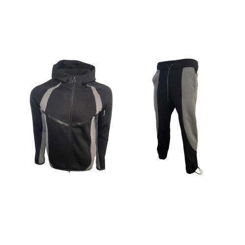 Мъжки спортен екип Nike Tech Fleece New Black Grey Мъжки спортен екип Nike Tech Fleece New Black Grey