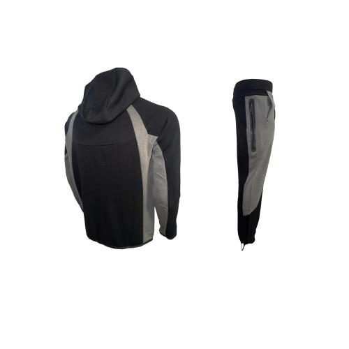 Мъжки спортен екип Nike Tech Fleece New Black Grey Мъжки спортен екип Nike Tech Fleece New Black Grey