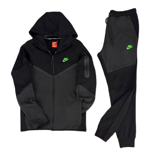  Мъжки спортен екип Nike Tech Fleece Grey black