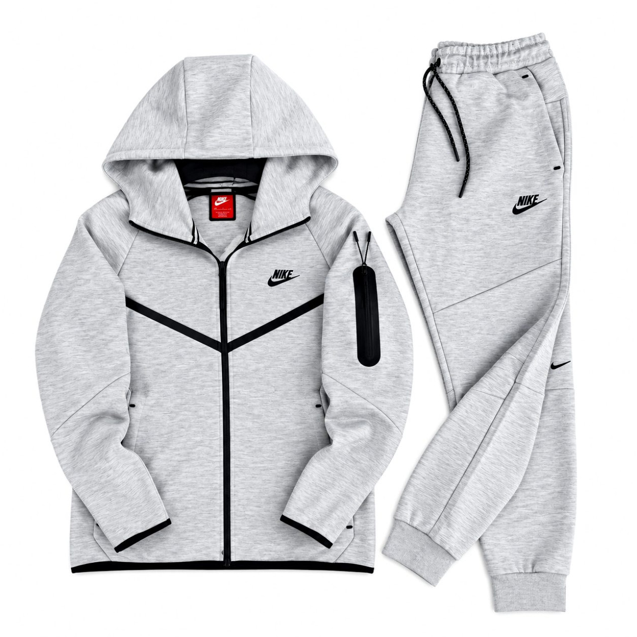  Мъжки спортен екип Nike Tech Fleece Light Grey