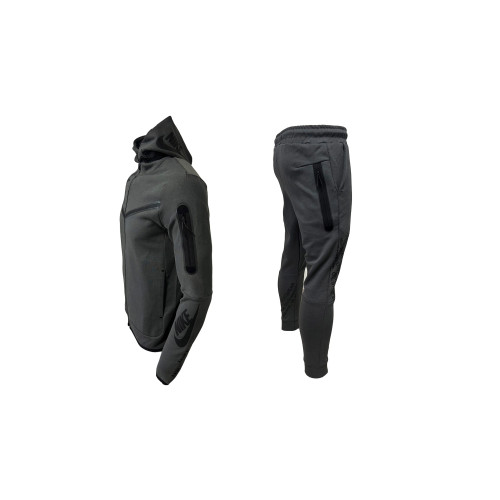 Мъжки спортен екип Nike Tracksuit Tech Fleece Dark Grey NEW MODEL