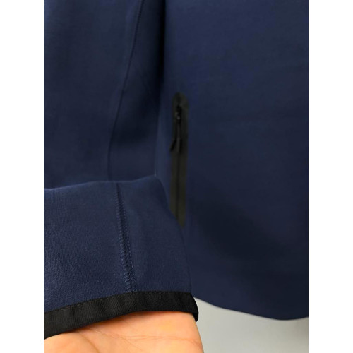 Мъжки спортен екип Nike Tracksuit Tech Fleece Dark Blue New Model