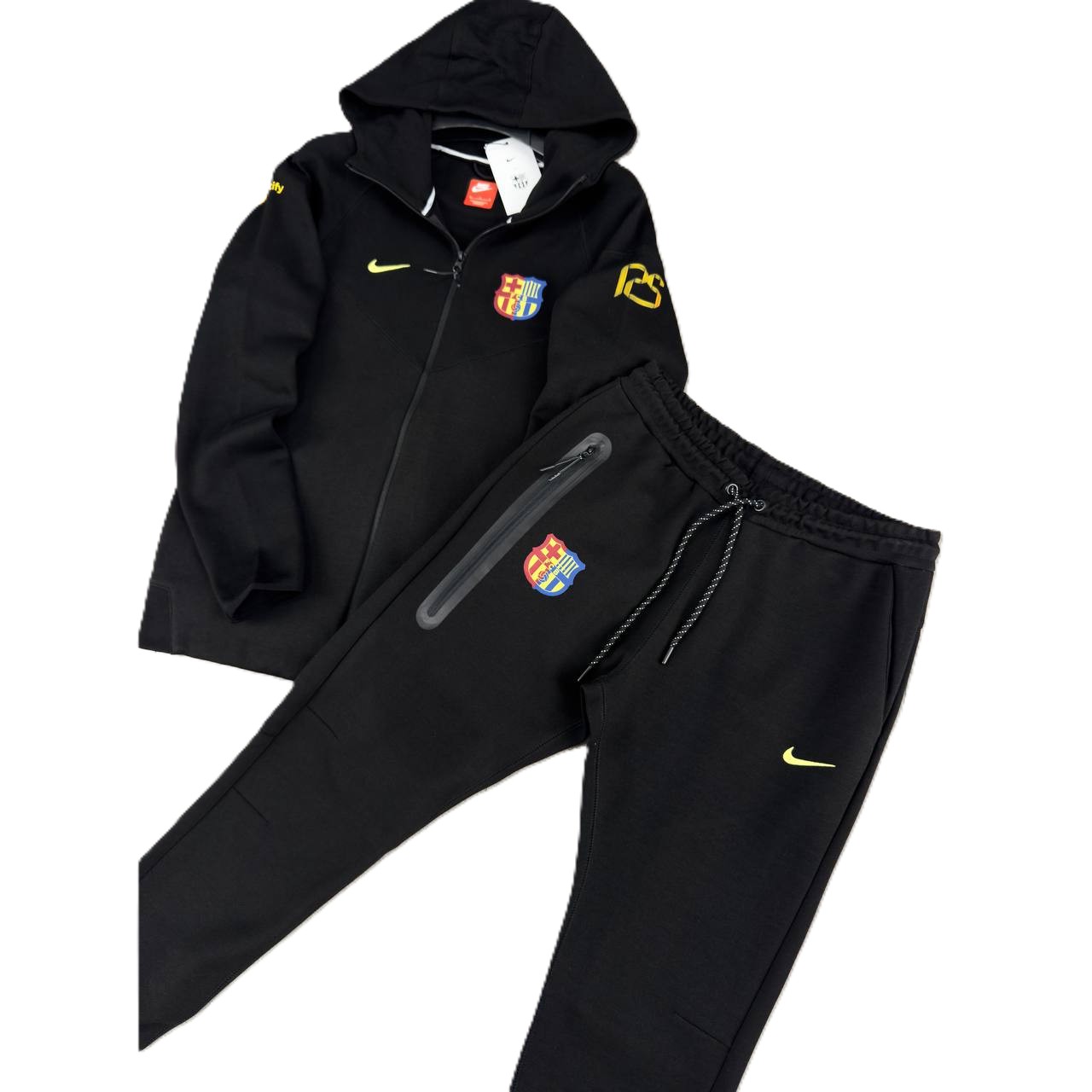  Мъжки спортен екип Nike Barcelona  Tech Fleece черно