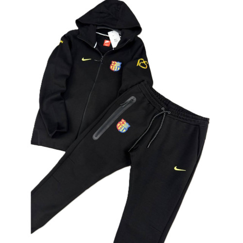  Мъжки спортен екип Nike Barcelona  Tech Fleece черно