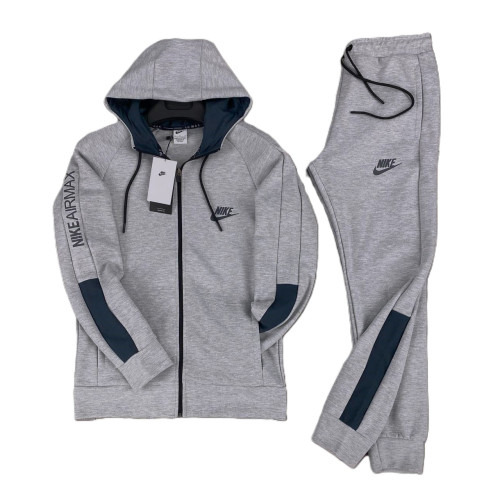 Мъжки спортен екип Nike Tracksuit AIRMAX Light Grey