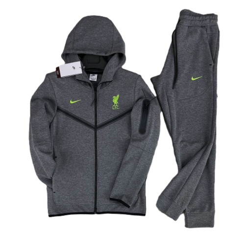  Мъжки спортен екип Nike Tracksuit Liverpool Tech Fleece Dark Grey 
