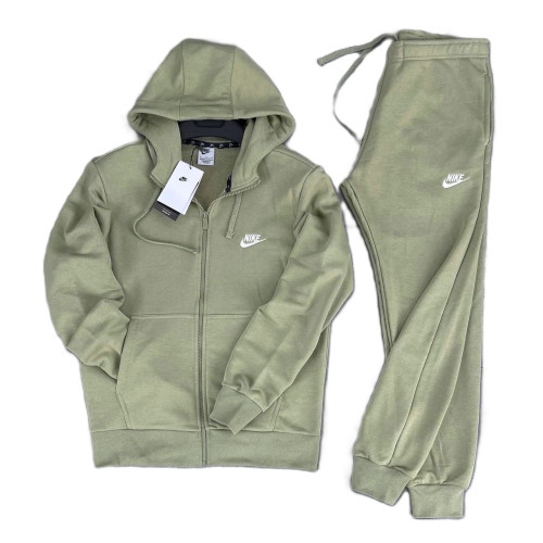 Мъжки спортен екип Nike Classic Tracksuit Beige