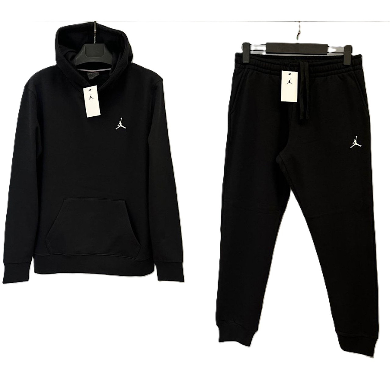 Мъжки спортен комплект Nike Sweatshirt + pants JORDAN Black