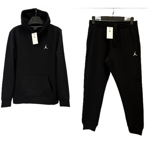 Мъжки спортен комплект Nike Sweatshirt + pants JORDAN Black