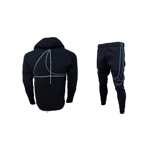 Мъжки спортен екип Nike Performance Sweatshirt + Pants Black