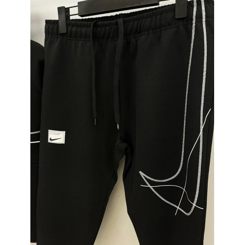 Мъжки спортен екип Nike Performance Sweatshirt + Pants Black