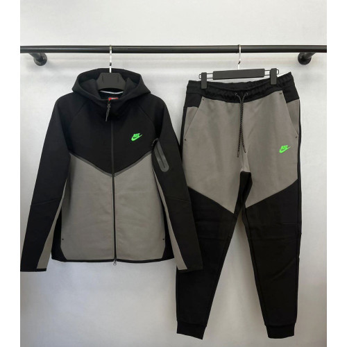  Мъжки спортен екип Nike Tech Fleece Black Dark Grey