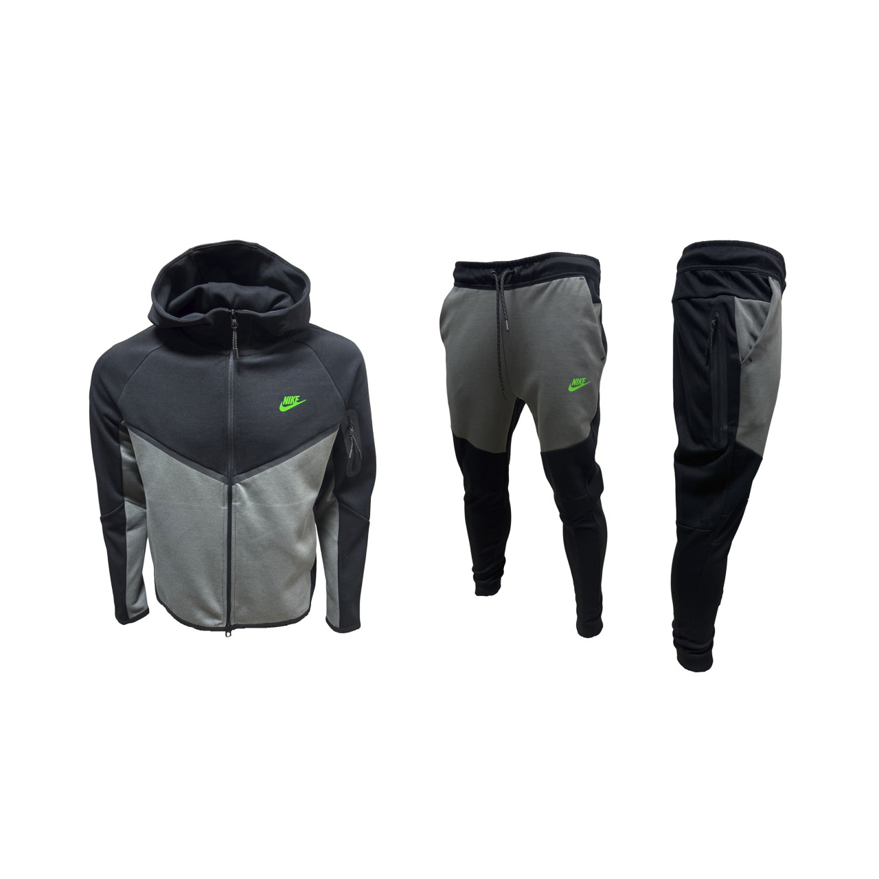  Мъжки спортен екип Nike Tech Fleece Black Dark Grey