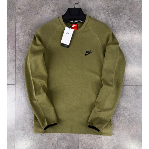 Мъжки суитшърт Nike Tech Fleece Sweatshirt Army Green