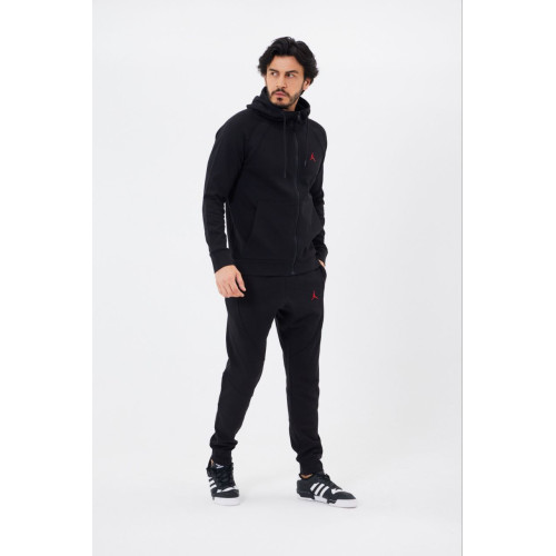 Мъжки екип Nike Tracksuit JORDAN Black Red