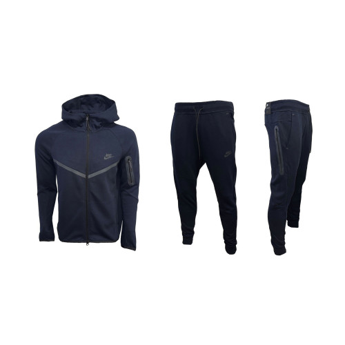  Мъжки спортен екип Nike Tech Fleece Dark Blue