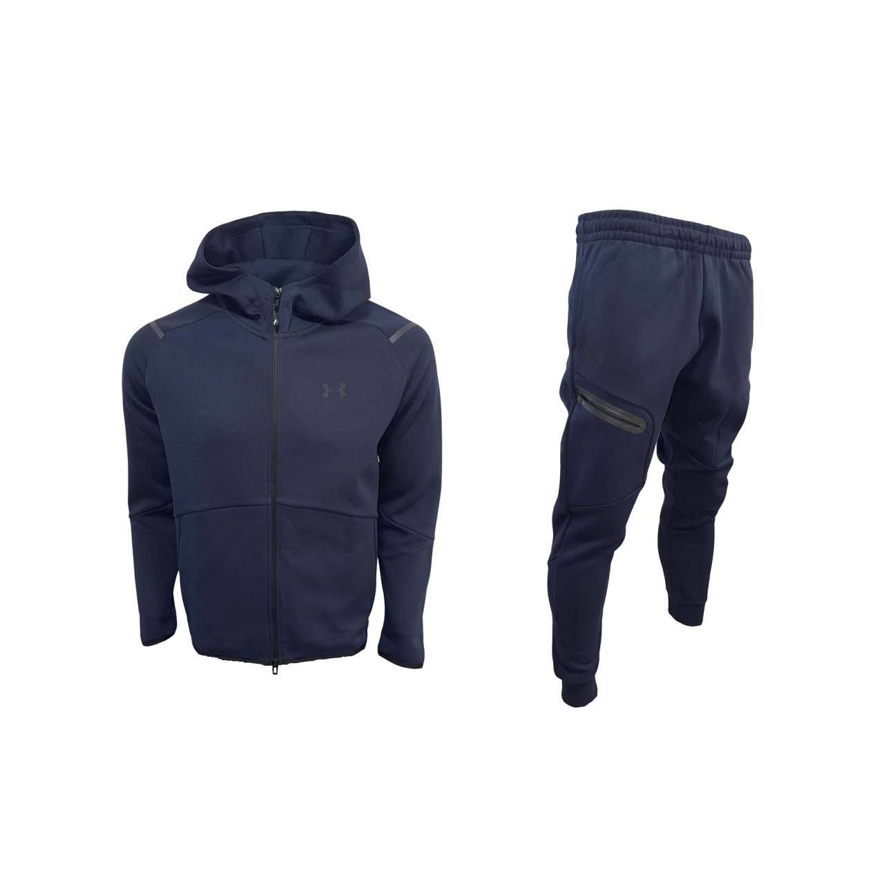 Мъжки екип Under Armour Tracksuit Dark Blue