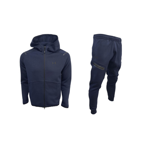 Мъжки екип Under Armour Tracksuit Dark Blue