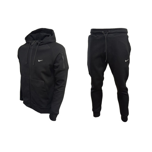 Мъжки спортен екип Nike Tracksuit Therma-Fit Black